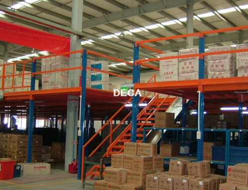 汽車(chē)4S店(diàn)閣樓貨架